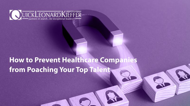 Prevent healthcare companies from poaching top talent