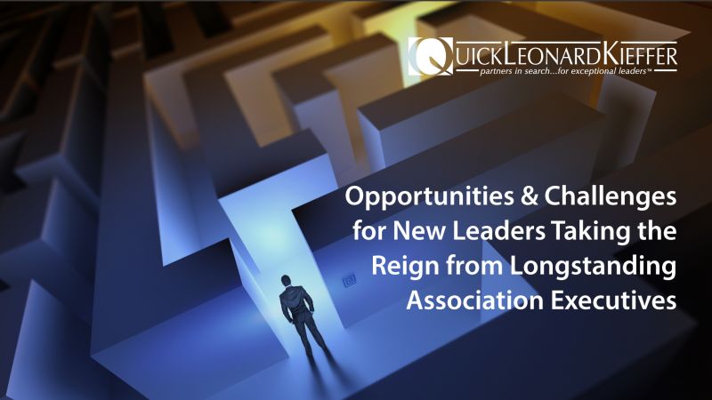Opportunities & Challenges for New Association Leaders