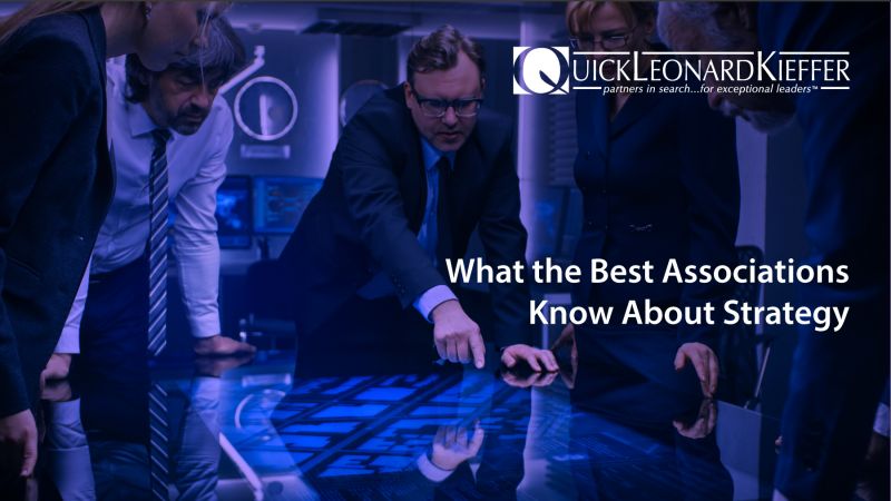 What the Best Associations Know About Strategy
